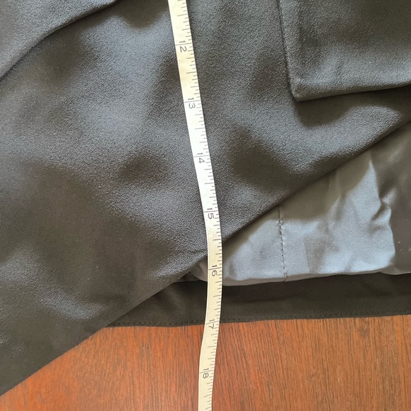 NWT  Bisou Bisou black “torera” style open blazer - Picture 6 of 8